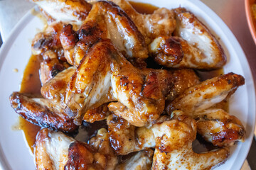 grilled chicken wings