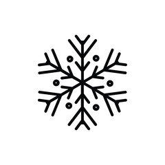 Vector snowflake Icon