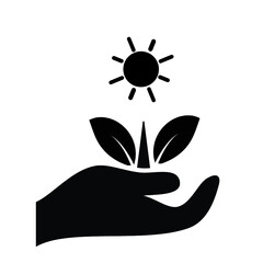 ecology green lamp tube leaf