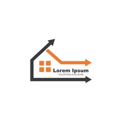 house  logo icon vector illustration
