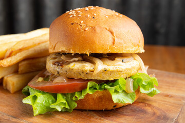 hamburguesa vegana