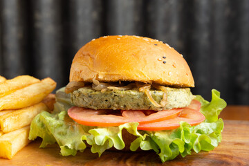 hamburguesa vegana