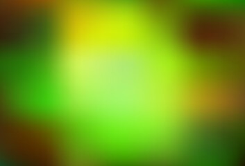 Light Green, Yellow vector abstract bright pattern.