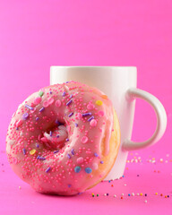 coffee and donut