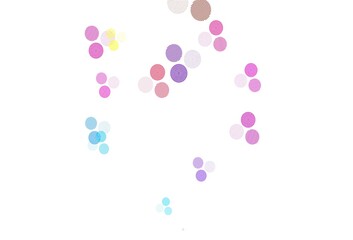 Light Multicolor vector texture with disks.