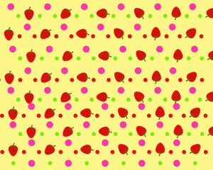 Ilustración Alimentos Frutas vectores 