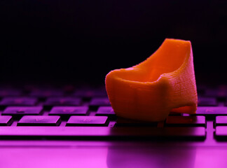 3D print on a keyboard