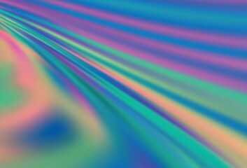 Light Blue, Yellow vector blurred and colored pattern.