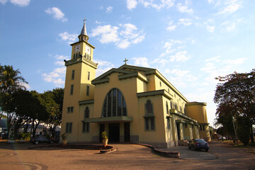 Foto tirada na Igreja do Carmo na cidade de Ararquara, interior do estado de Sao Paulo, Brazil