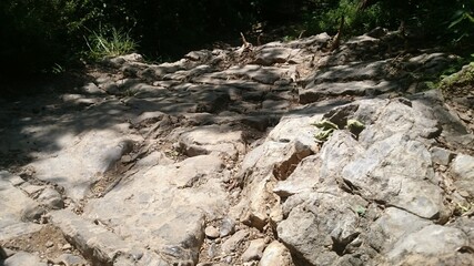 rocks in the mountain 