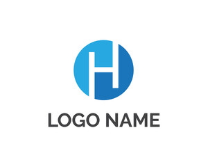 H letter Logo design, Modern Creative H Logo symbol Vector