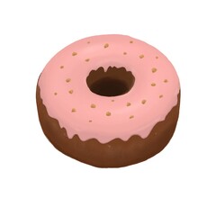 いちごチョコドーナツ　ナッツ