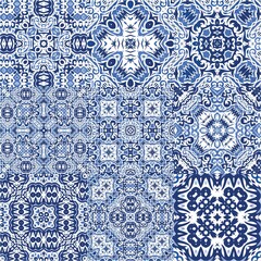 Portuguese vintage azulejo tiles.