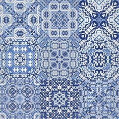 Ceramic tiles azulejo portugal.