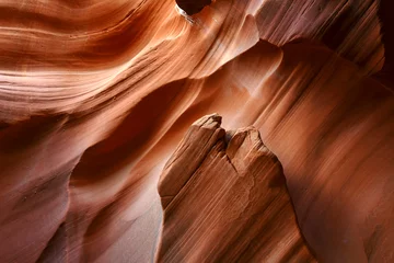 Stof per meter Slot Canyons, commonly found in arid areas such as Utah, Arizona and southwest USA are formed by water erosion typically in sandstone and are at risk of flash flooding © nyker