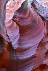 Slot Canyons, commonly found in arid areas such as Utah, Arizona and southwest USA are formed by water erosion typically in sandstone and are at risk of flash flooding