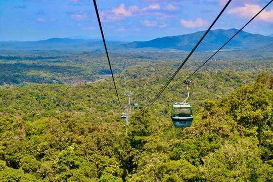 Skyrail Rainforest Cableway in QLD Australia