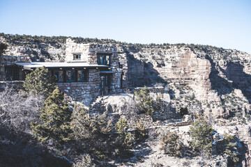 Mary Colter's Lookout Studio at Grand Canyon National Park