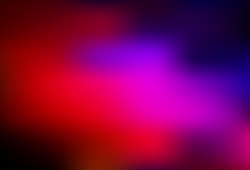 Dark Blue, Red vector blurred shine abstract texture.