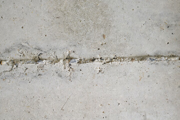 Texture of old white concrete wall for background
