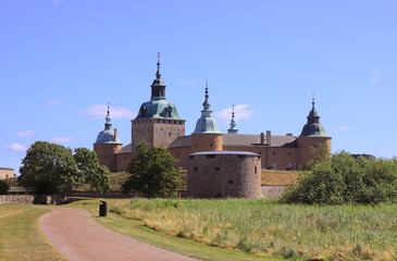 Fototapeta na wymiar The Swedish Kalmar castle
