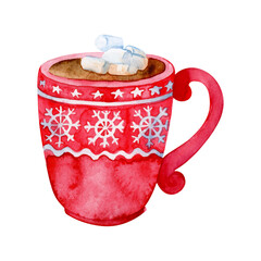 hot chocolate with marshmallows