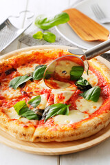 ピザマルゲリータ　Italian Pizza Margherita