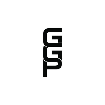 ggp letter original monogram logo design