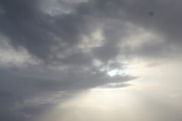 blue sky with clouds