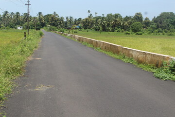 road in the countryside