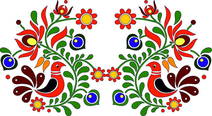 Hungarian beautiful folk art, floral decoration
beautiful flower illustration
