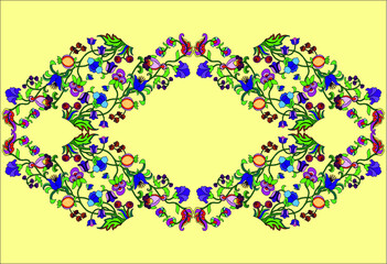 Hungarian beautiful folk art, floral decoration
beautiful flower illustration
