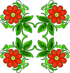 Hungarian beautiful folk art, floral decoration
beautiful flower illustration
