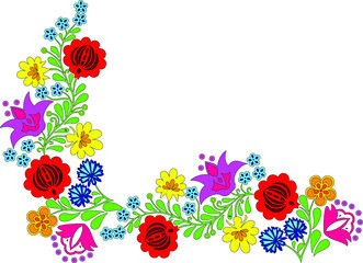 Hungarian beautiful folk art, floral decoration
beautiful flower illustration
