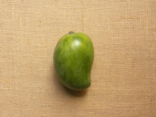 Green color whole ripe fresh Neelam mango
