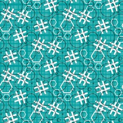 Geometric seamless pattern sport dark background