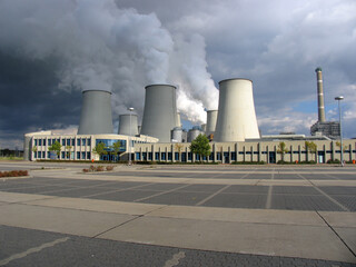 Braunkohlekraftwerk  Jaenschwalde, Brandenburg, Deutschland, Europa