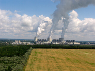 Braunkohlekraftwerk  Jaenschwalde, Brandenburg, Deutschland, Europa