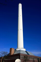Der Fallturm der Universitaet in Bremen, Hansestadt Bremen, Deutschland, Europa
