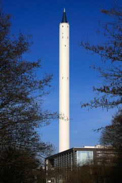 Der Fallturm der Universitaet in Bremen, Hansestadt Bremen, Deutschland, Europa