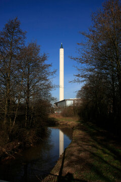 Der Fallturm der Universitaet in Bremen, Hansestadt Bremen, Deutschland, Europa