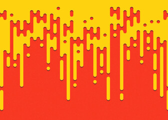 Abstract Rounded Color Lines halftone transition background illustration