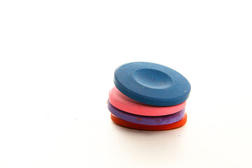 Stack of compact powder