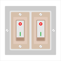 Switch Icon, Electrical Switch
