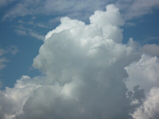 blue sky with clouds