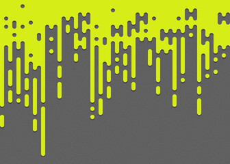 Abstract Rounded Color Lines halftone transition background illustration