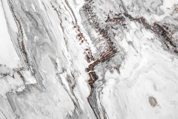 abstract beauty black and white pattern of marble texture background