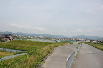Fototapeta premium 河川敷、River