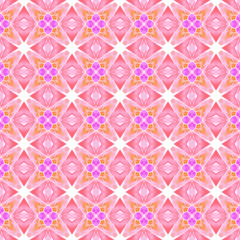 Repeating striped hand drawn border. Orange 