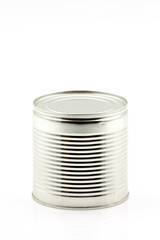 Unprinted tin can
